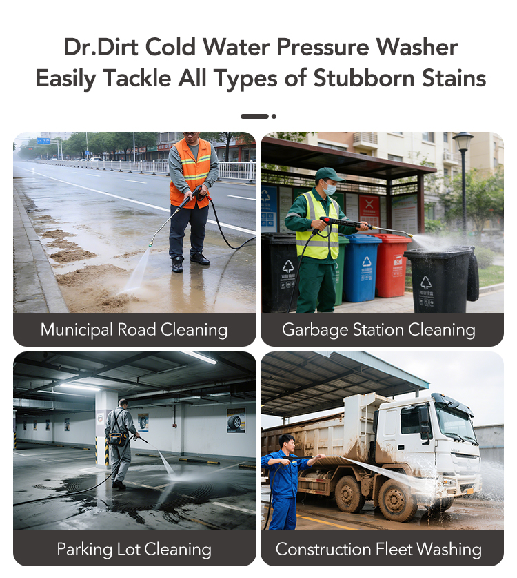 Dr.Dirt Diesel High-Pressure Washer - Cleanic Cleaning Equipment